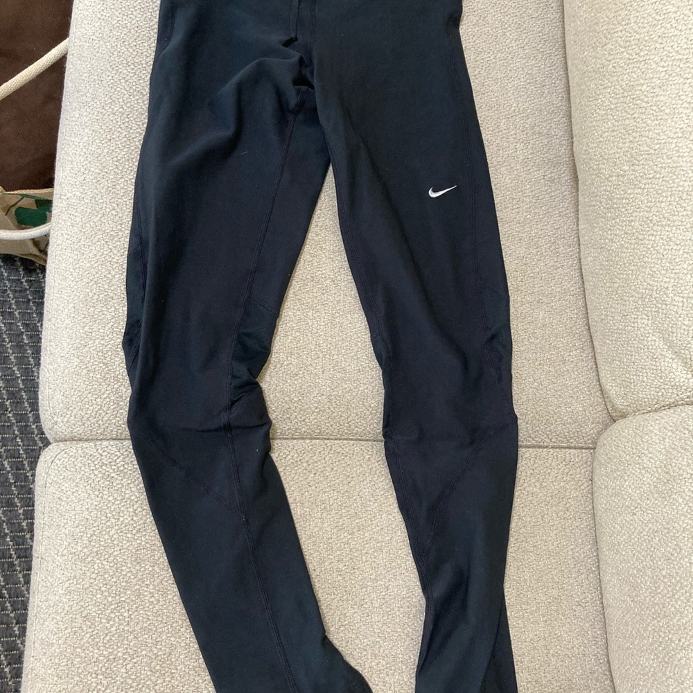 Nike Dri-Fit full length zipper legging